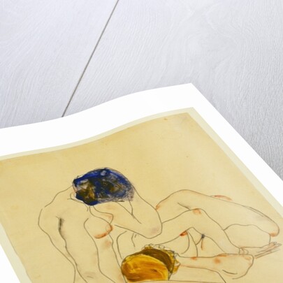 Two Friends, 1912 by Egon Schiele