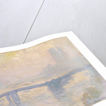 Charing Cross Bridge, 1899 by Claude Monet