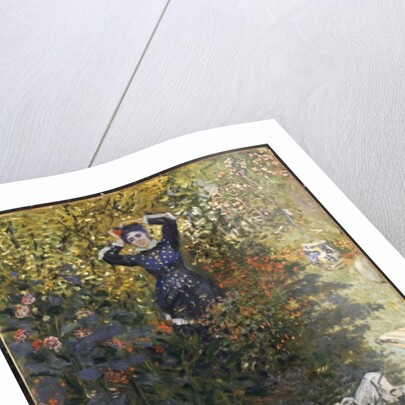 Camille and Jean in the Garden at Argenteuil by Claude Monet