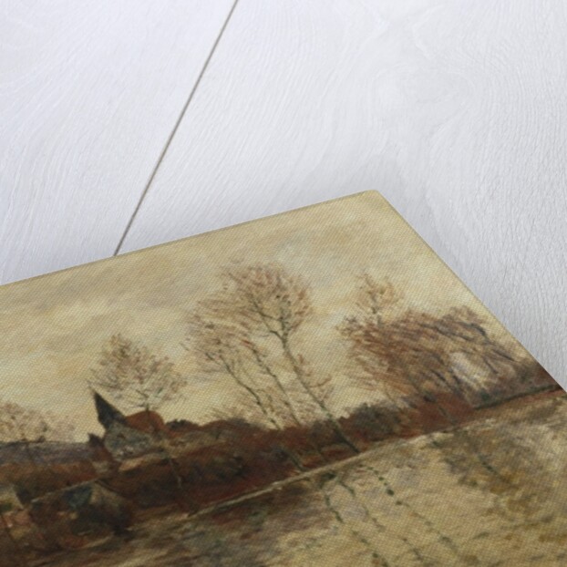 The Flood at Giverny, c.1886 by Claude Monet