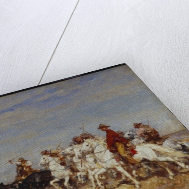 Rounding Up the Cattle by Henri Emilien Rousseau