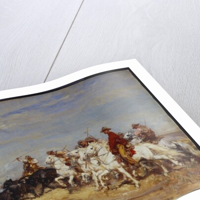 Rounding Up the Cattle by Henri Emilien Rousseau