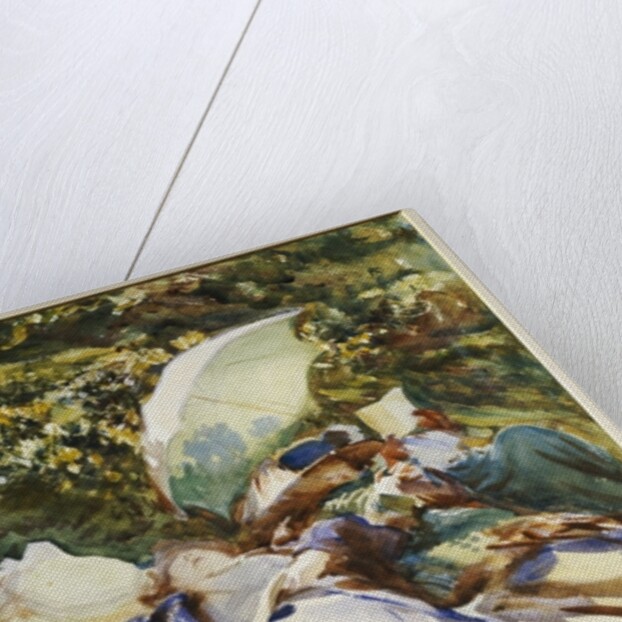 The Green Parasol, c.1910 by John Singer Sargent