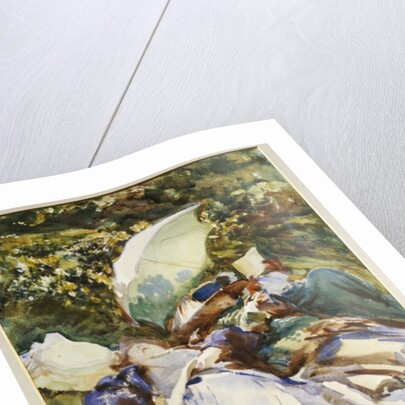 The Green Parasol, c.1910 by John Singer Sargent