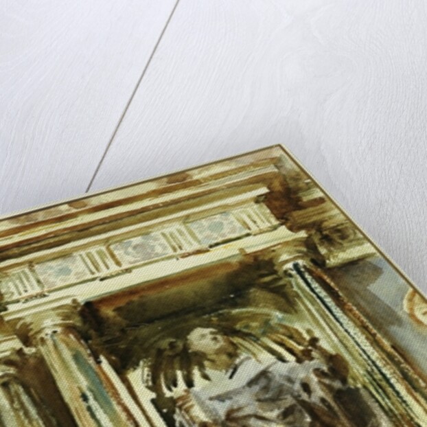 In a Church at Granada by John Singer Sargent