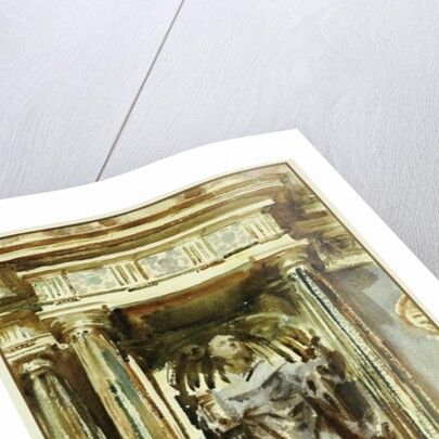 In a Church at Granada by John Singer Sargent