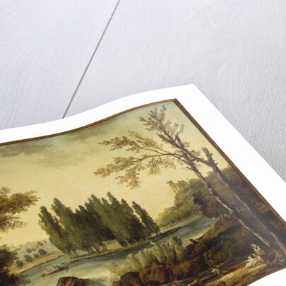 The Tomb of Jean-Jacques Rousseau at Ermenonville, 1802 by Hubert Robert