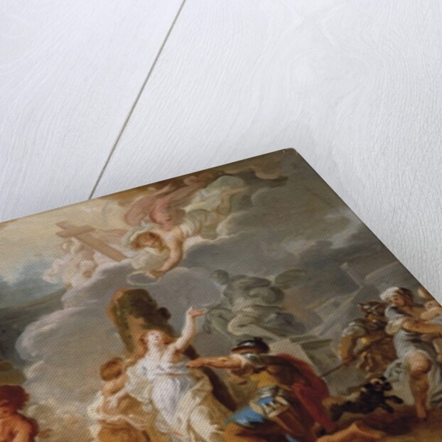 The Martyrdom of a Female Saint, a sketch by Gabriel Francois Doyen