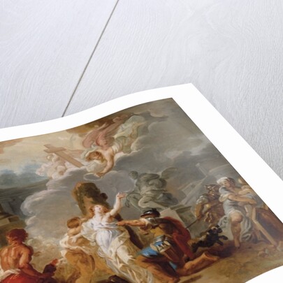 The Martyrdom of a Female Saint, a sketch by Gabriel Francois Doyen