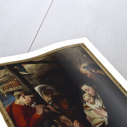 The Adoration of the Shepherds by Jacob Jordaens