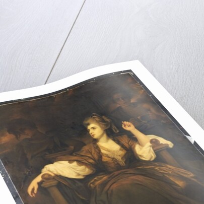 Mrs. Siddons as 'The Tragic Muse' by Joshua (studio of) Reynolds