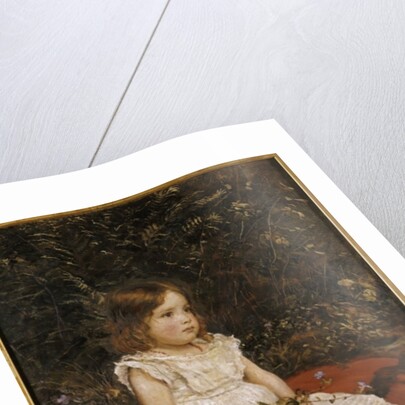 Portrait of Eveline Lees as a child, 1875 by John Everett Millais