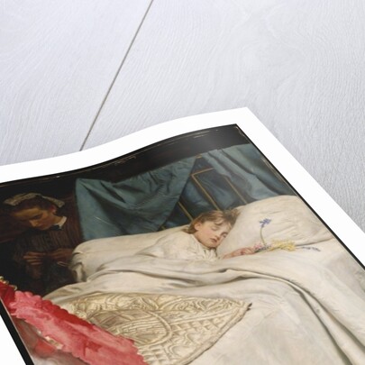 Sleeping, c.1865 by John Everett Millais
