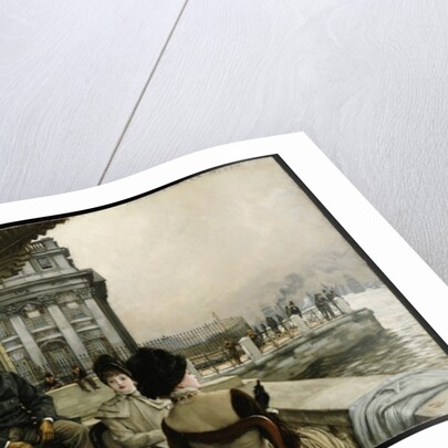 The Terrace of the Trafalgar Tavern, Greenwich, c.1878 by James Jacques Joseph Tissot