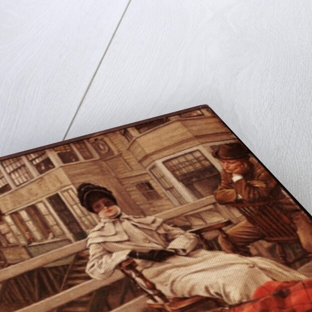 Waiting for the Boat at Greenwich by James Jacques Joseph Tissot