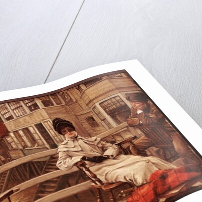 Waiting for the Boat at Greenwich by James Jacques Joseph Tissot