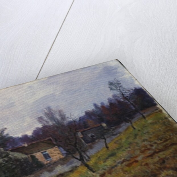 Autumn in Louveciennes, 1873 by Alfred Sisley