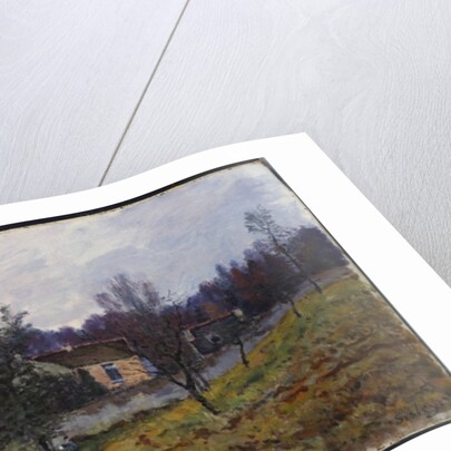 Autumn in Louveciennes, 1873 by Alfred Sisley