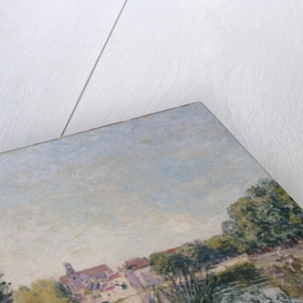 The Loing and the Church at Moret, 1886 by Alfred Sisley