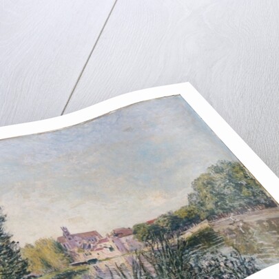 The Loing and the Church at Moret, 1886 by Alfred Sisley