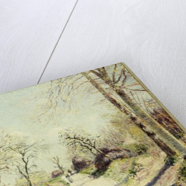 The Road from Veneux to Moret on a Spring Day, 1886 by Alfred Sisley