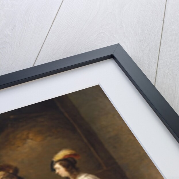 A Lady and a Gentleman Entering a Stable by David the Younger Teniers