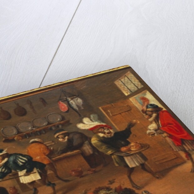 The Monkey Cooks by David the Younger (follower of) Tenier