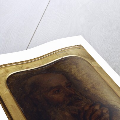 Study of an old man's head for 'Jesus Among the Doctors' by Jean Auguste Dominique Ingres