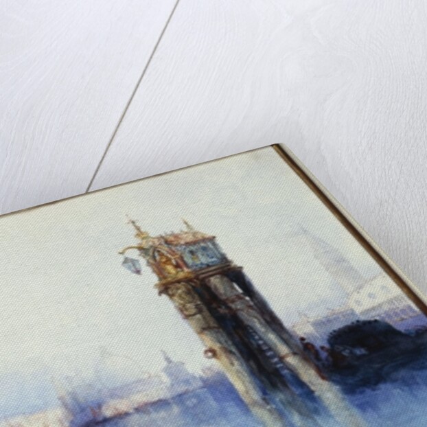 On the Canal, 1896 by Thomas Moran