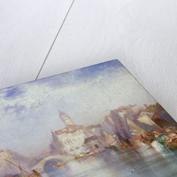 Venetian Canal, 1896 by Thomas Moran