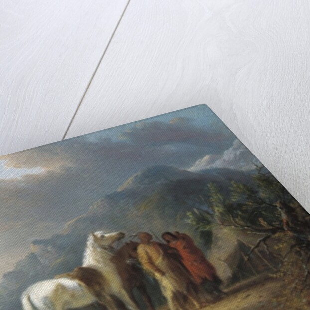 Sioux Camp by Alfred Jacob Miller