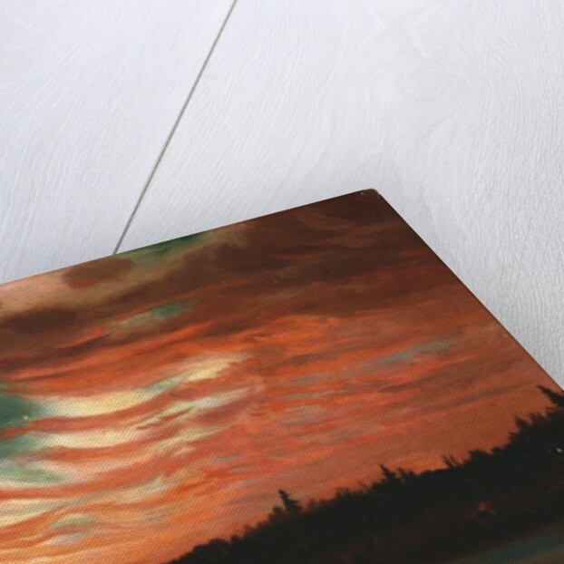 Our Banner in the Sky, 1861 by Frederic Edwin Church