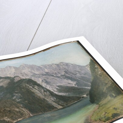 Alpine Lake by Frederic Edwin Church