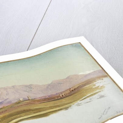 Monte Guinaro, Sabine Mountains, 1869 by Frederic Edwin Church