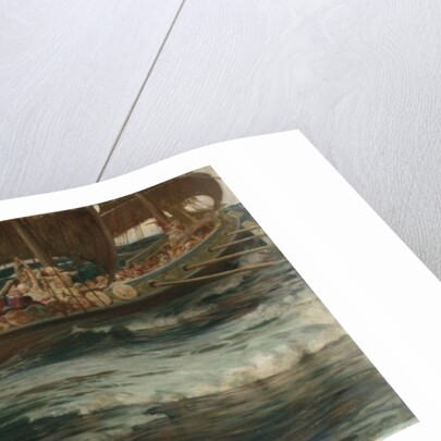 Wrath of the Sea God by Herbert James Draper