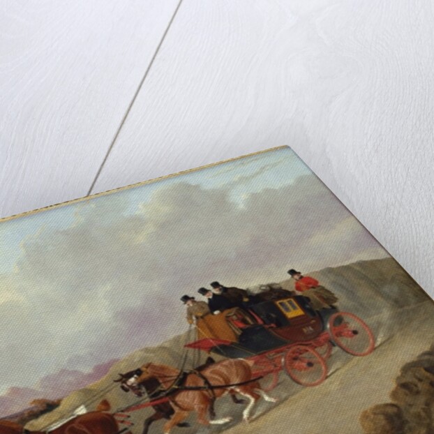 The Edinburgh to London Royal Mail Coach by John Frederick Herring Snr