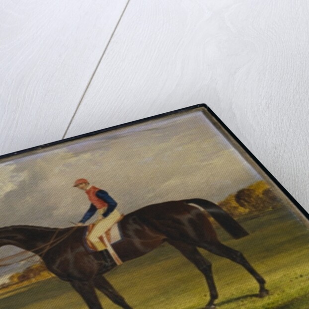 The Earl of Chesterfield's Filly 'Industry', with W. Scott Up, in a Landscape, 1838 by John Frederick Herring Snr