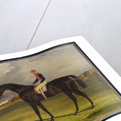 The Earl of Chesterfield's Filly 'Industry', with W. Scott Up, in a Landscape, 1838 by John Frederick Herring Snr