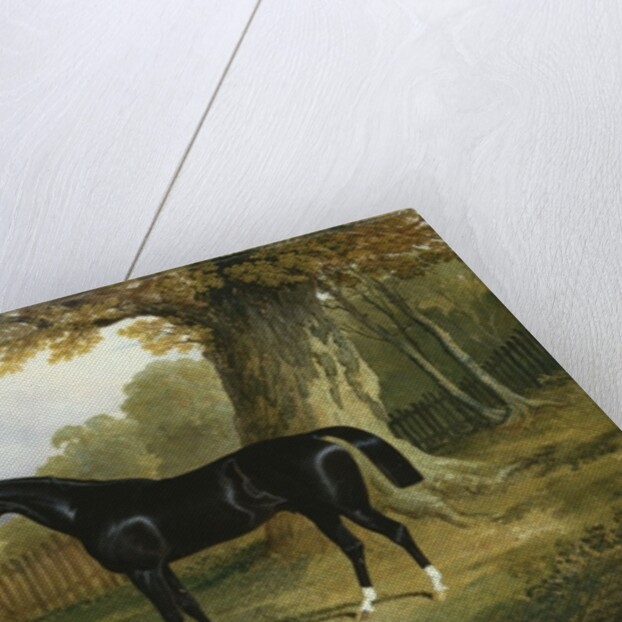 A Dark Hunter in a River Landscape, 1832 by John Frederick Herring Snr