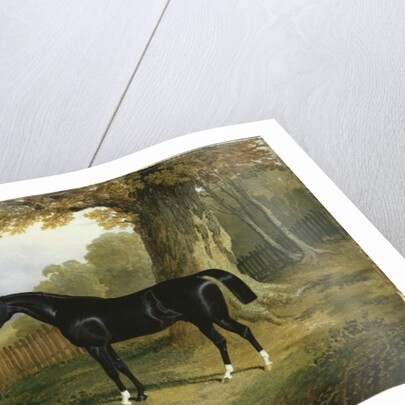 A Dark Hunter in a River Landscape, 1832 by John Frederick Herring Snr