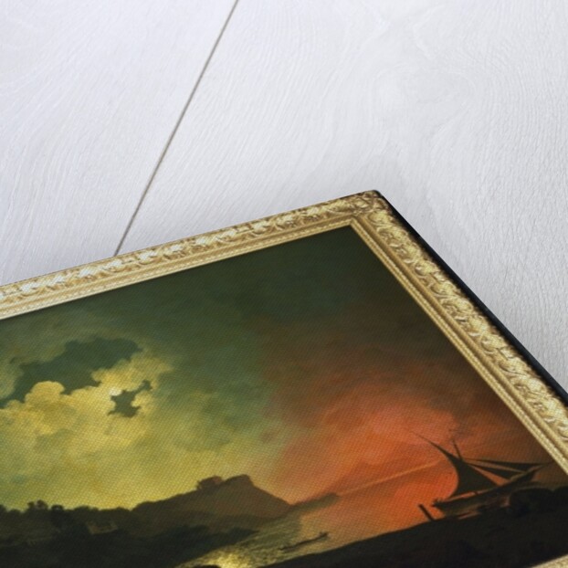 Vesuvius from Posilipo by Joseph Wright of Derby