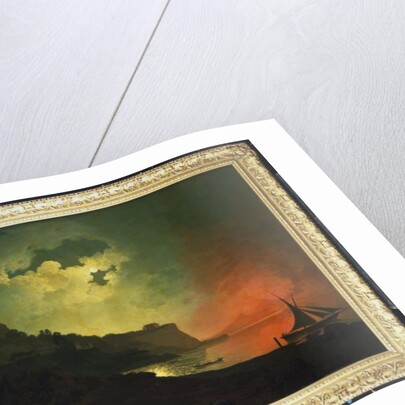 Vesuvius from Posilipo by Joseph Wright of Derby