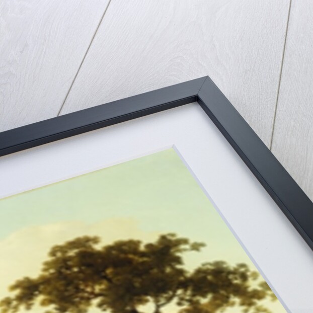 Rocky Landscape with a Waterfall by Joseph Wright of Derby