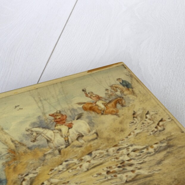 Hunting Scenes: The Kill by Henry Thomas Alken