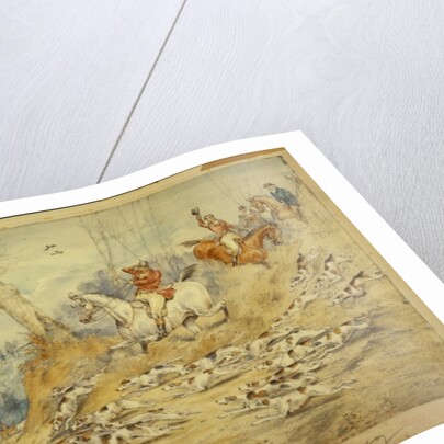 Hunting Scenes: The Kill by Henry Thomas Alken