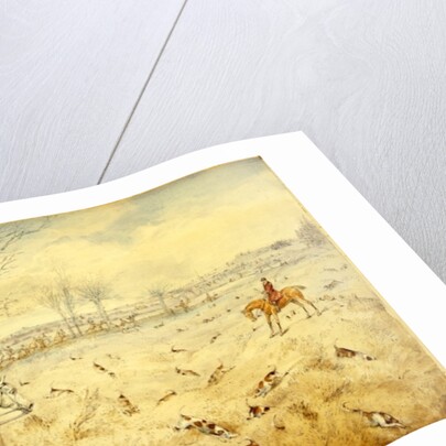 Hunting Scenes: Over the Hedge by Henry Thomas Alken