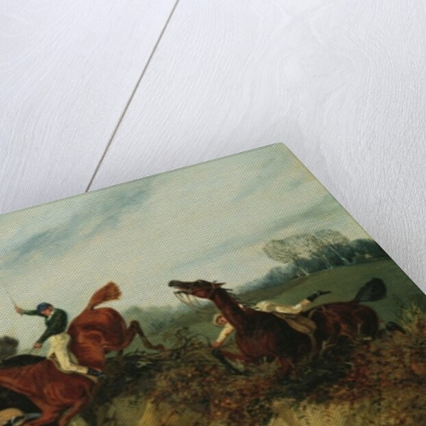 An Incident in the Lucas Winter Meeting by Henry Thomas Alken