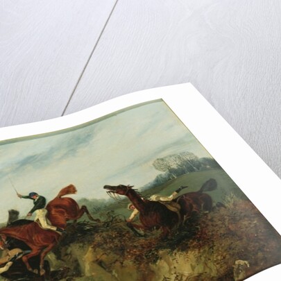 An Incident in the Lucas Winter Meeting by Henry Thomas Alken