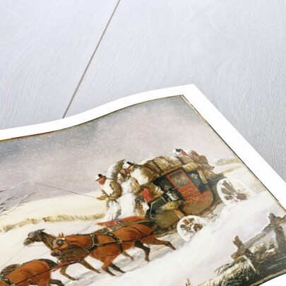 The Dover to London Coach: In Winter by Henry Thomas Alken