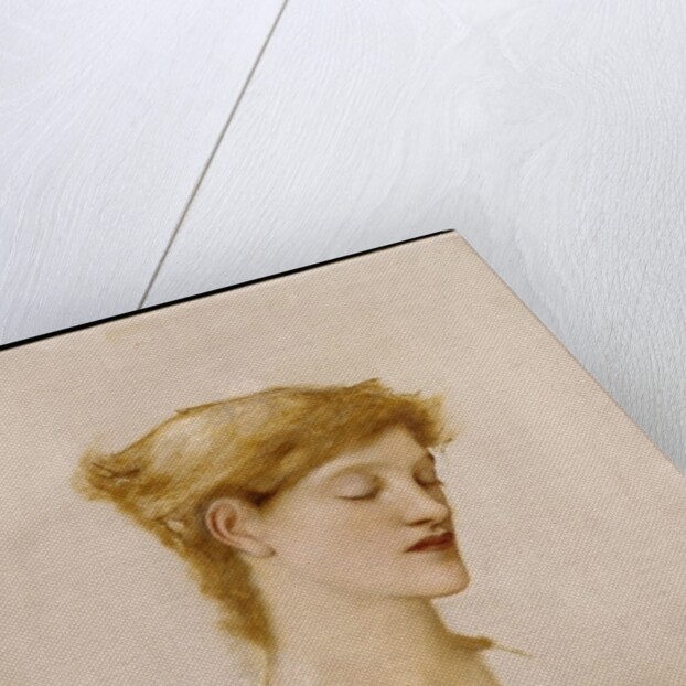 The Head of a Woman by Edward Coley Burne-Jones